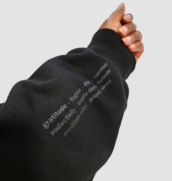 curated lifestyle crewneck sweatshirt