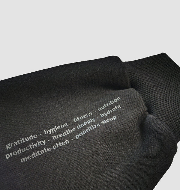 curated lifestyle crewneck sweatshirt