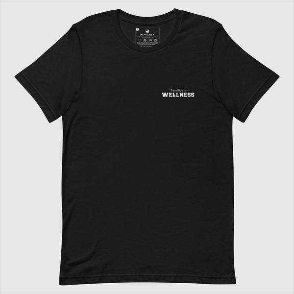 wellness logo left tee
