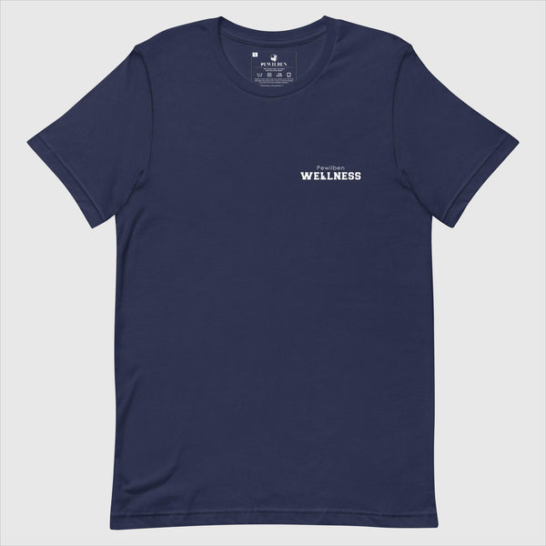 wellness logo left tee