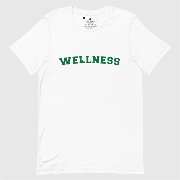 wellness classic white tee