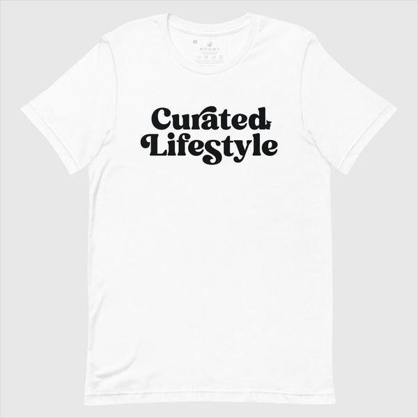 Curated Lifestyle white tee