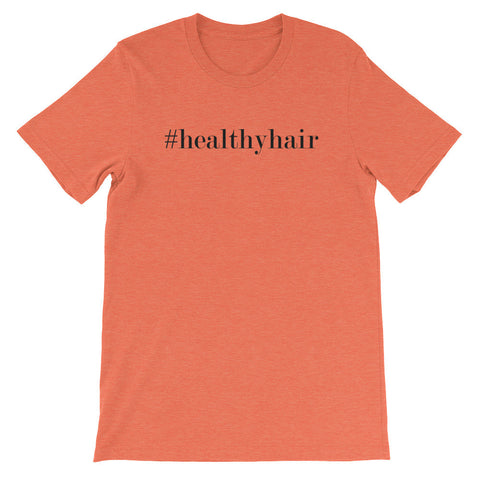 Hashtag healthy hair short sleeve ladies t-shirt NF