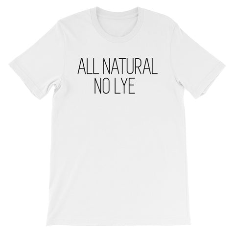 All natural no lye short sleeve ladies t-shirt NF
