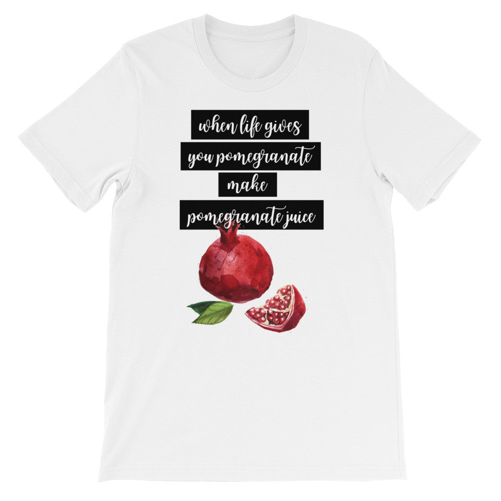Pomegranate juice short sleeve ladies t-shirt VF