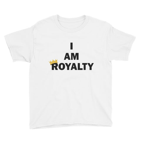 I am royalty youth short sleeve t-shirt