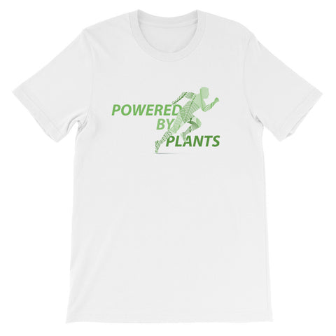 Powered by plants short sleeve male t-shirt VM