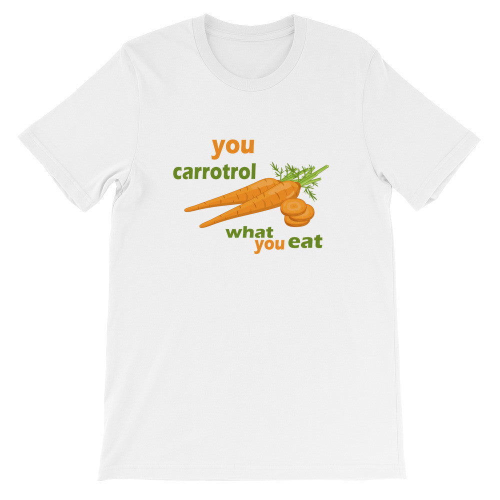 Carrotrol what you eat short sleeve ladies t-shirt VF