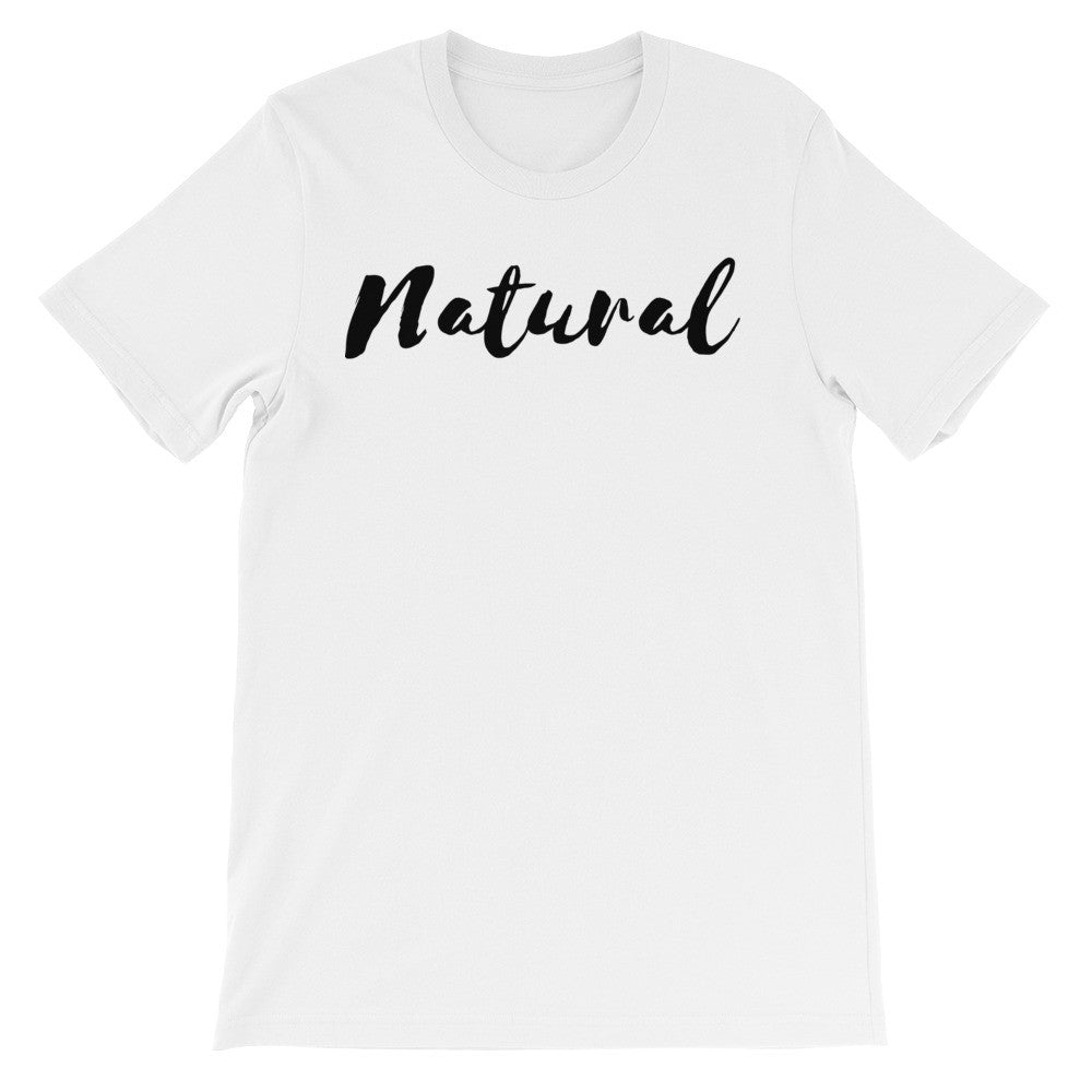 Natural short sleeve t-shirt NU