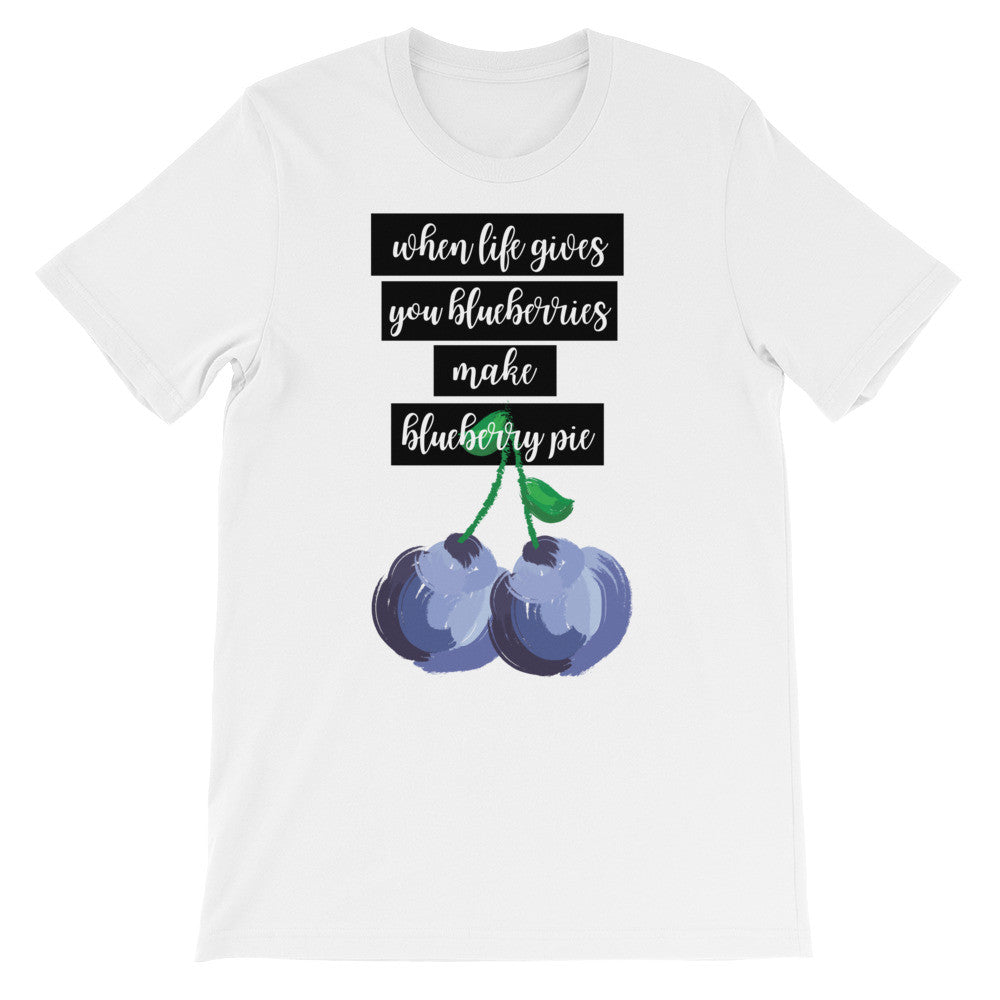 Blueberry pie short sleeve ladies t-shirt VF