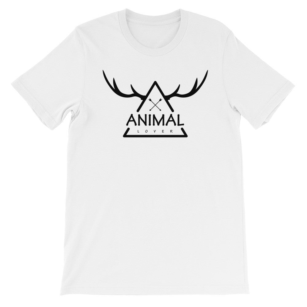 Animal lover triangle short sleeve male t-shirt AM