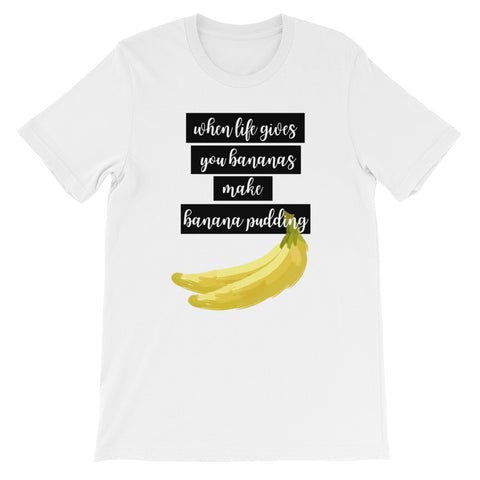 Banana pudding short sleeve ladies t-shirt VF