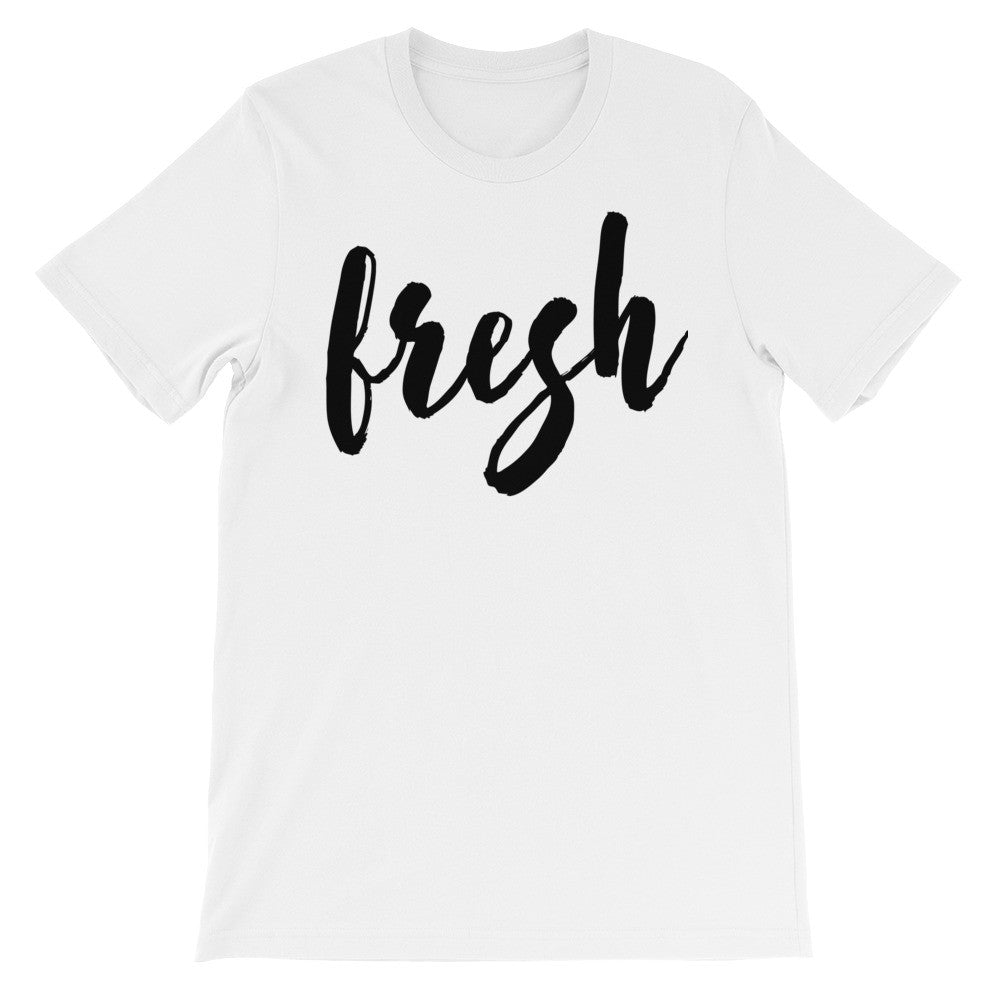 Fresh short sleeve unisex t-shirt EU