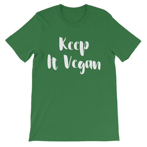 Keep it vegan short sleeve t-shirt VU
