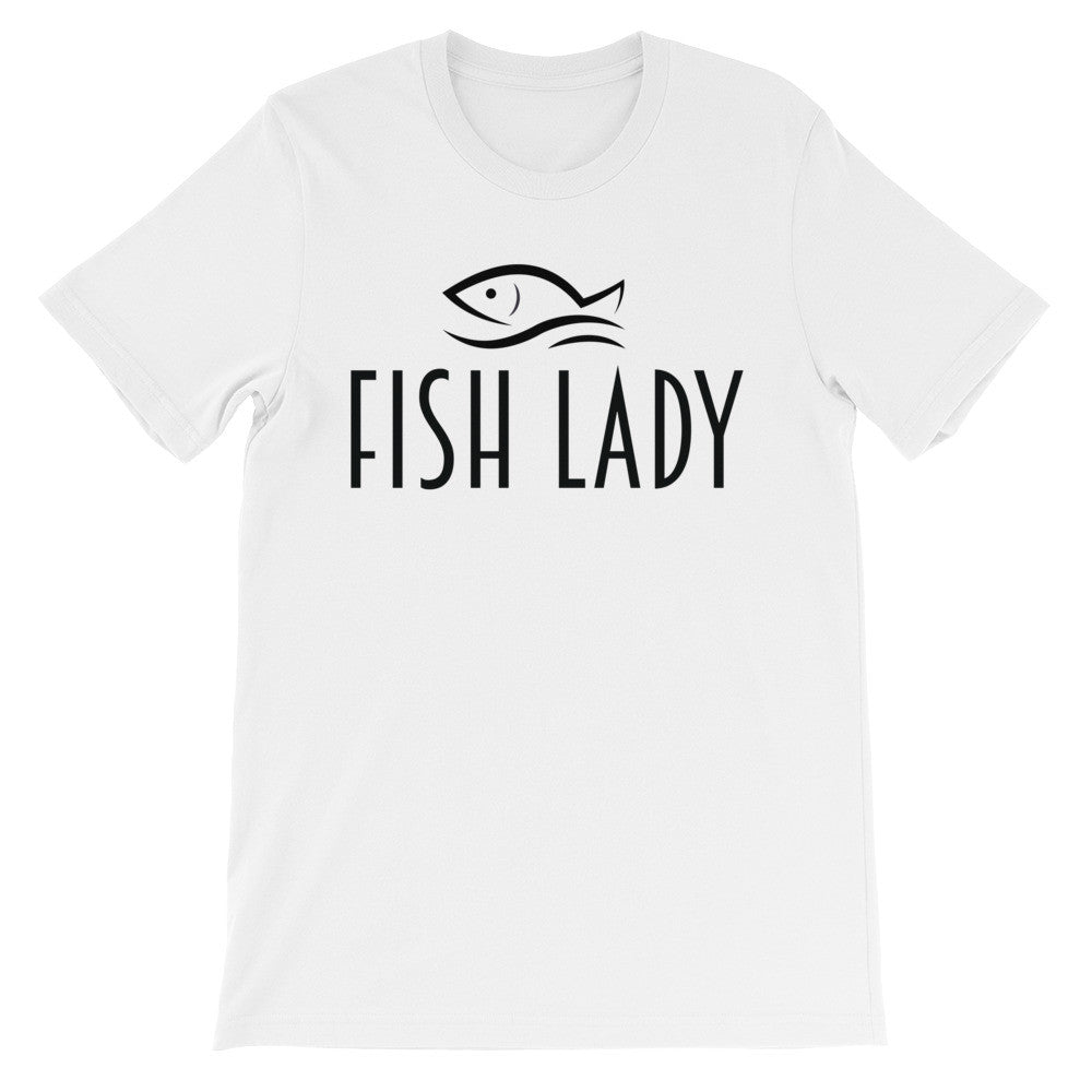Fish lady short sleeve ladies t-shirt AF