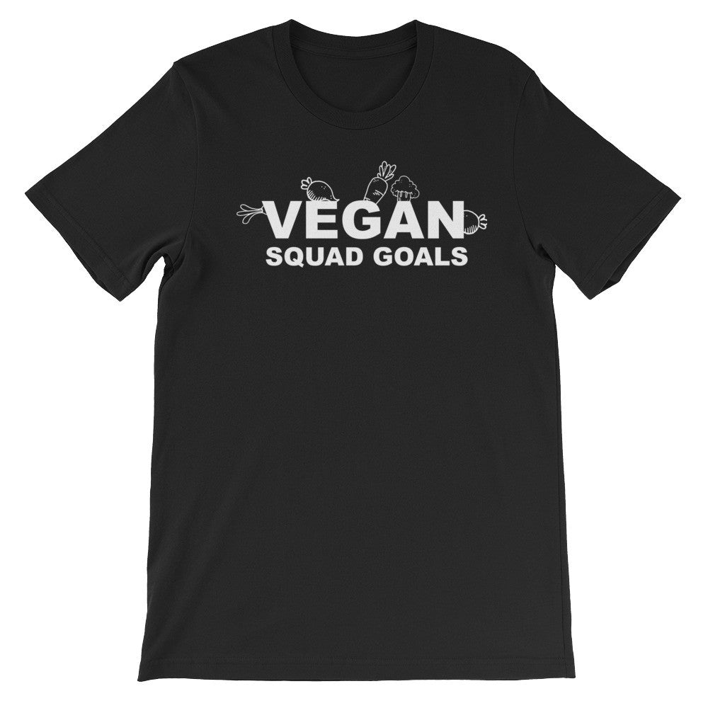 Vegan squad goals short sleeve ladies t-shirt VF