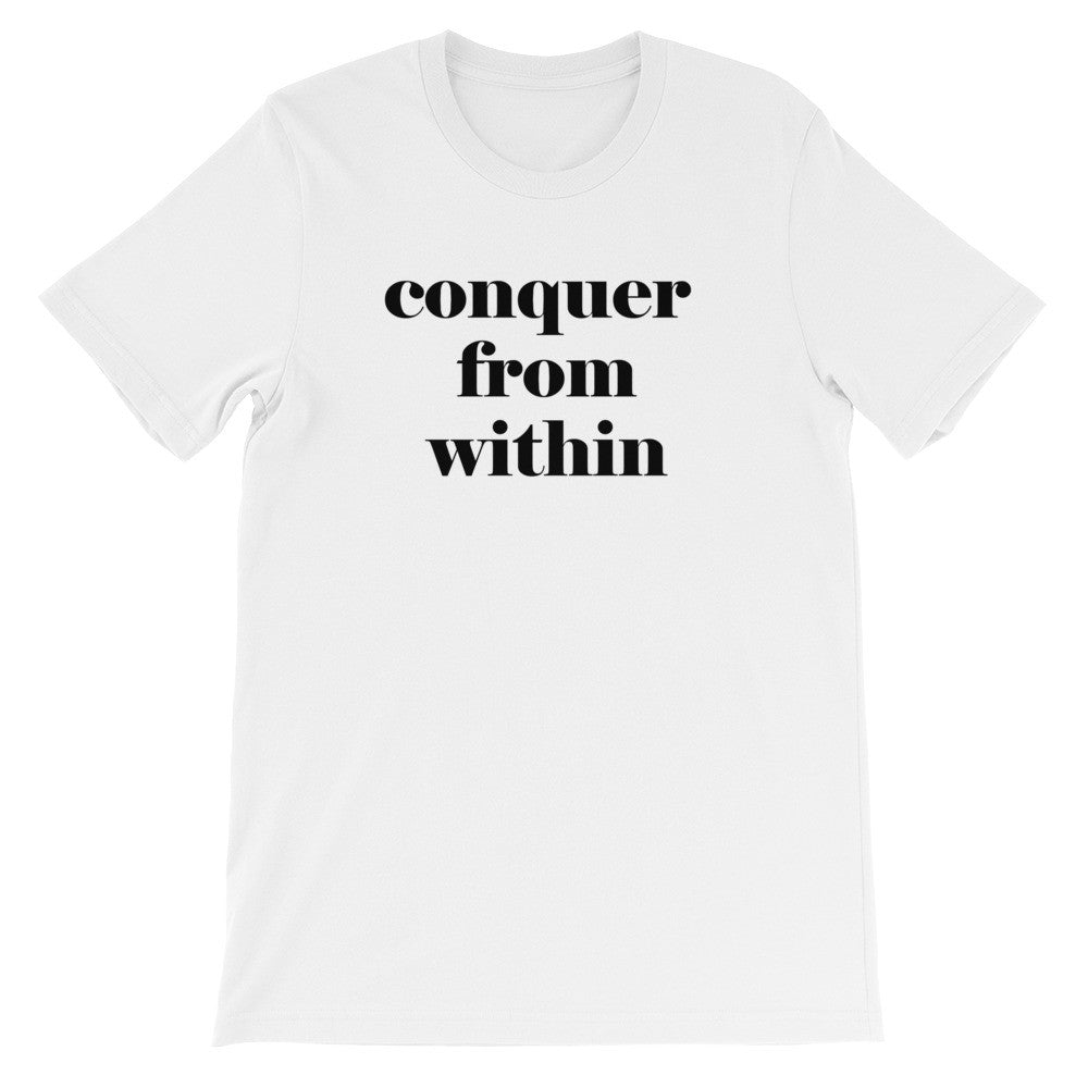 Conquer from within short sleeve t-shirt EU