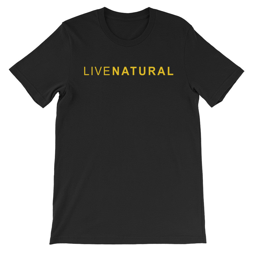Live strong and natural short sleeve t-shirt NF