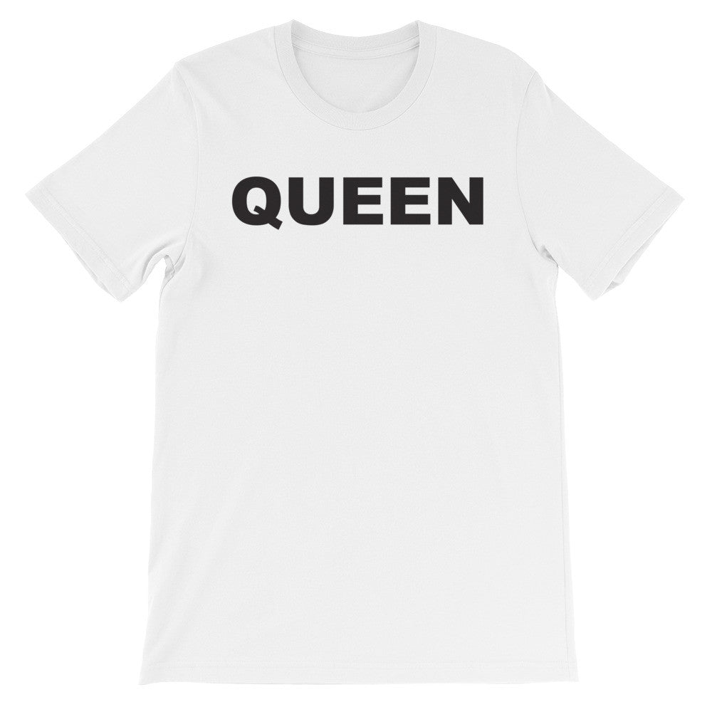 Queen blk short sleeve ladies t-shirt EF