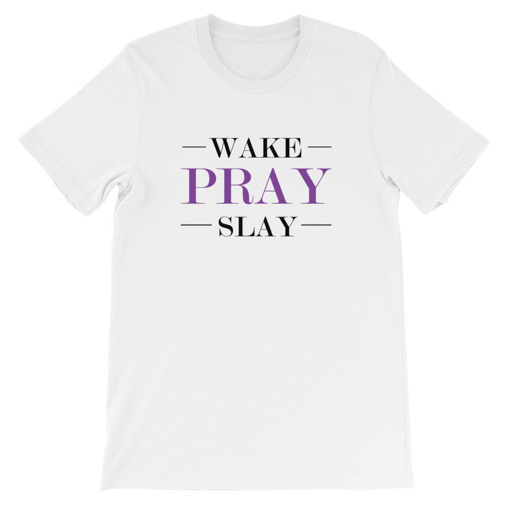Wake Pray Slay short sleeve t-shirt EF
